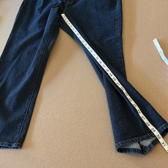 LAUREN RALPH LAUREN Women’s Blue Jeans- straight leg - Size 16 - Picture 12 of 13